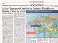 Major Transport Corridor to Connect Kazakhstan, Russia, China by 2015